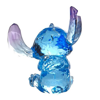 Enesco Facets Disney Lilo and Stitch Figura de 3.5 Pulgadas, Azul