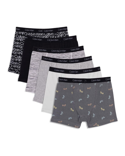 Calvin Klein 6 Pack Boxer Breif Ropa Interior de Hombres Niños