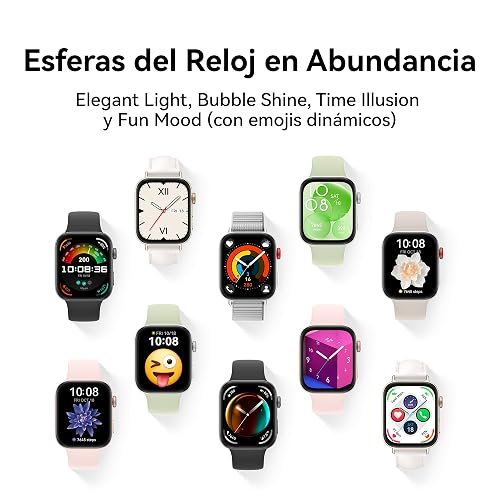 HUAWEI WATCH FIT 3, Pantalla AMOLED de 1.82", Diseño Ultradelgado, Monitoreo Integral del Ejercicio, Gestión Integral de la Salud, Batería de 10 Días, Compatible con iOS y Android