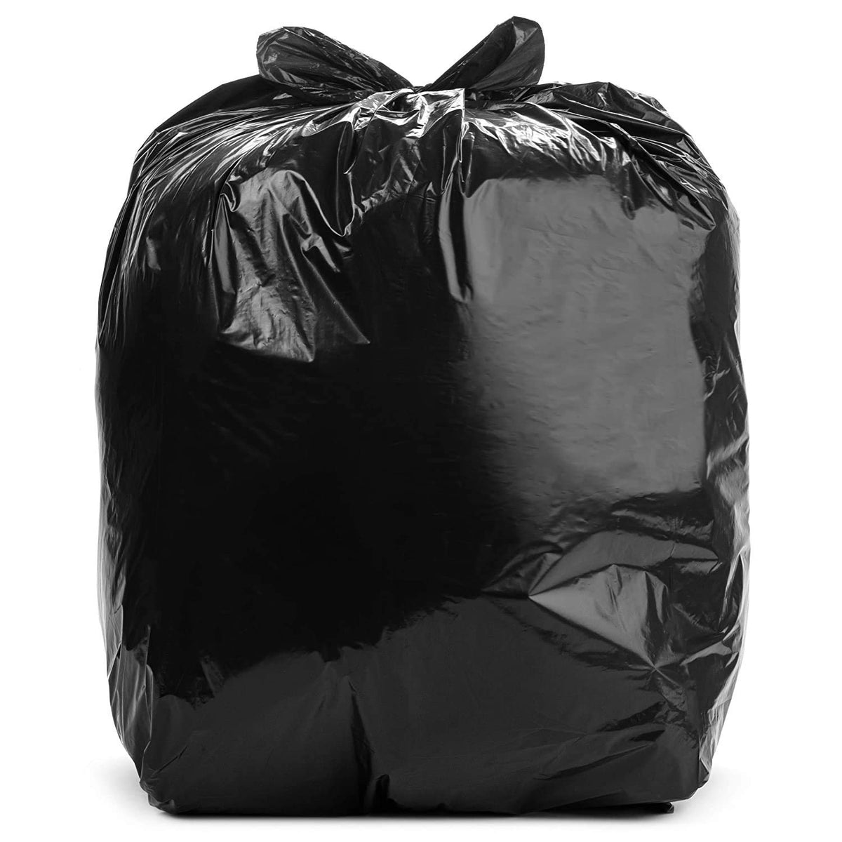 Aluf Plastics 26 galones para Slim Jim 1.25 mil (eq) bolsas de basura resistentes negras – 29 x 44 pulgadas – Paquete de 200 – para construcción, industrial, exterior y comercial