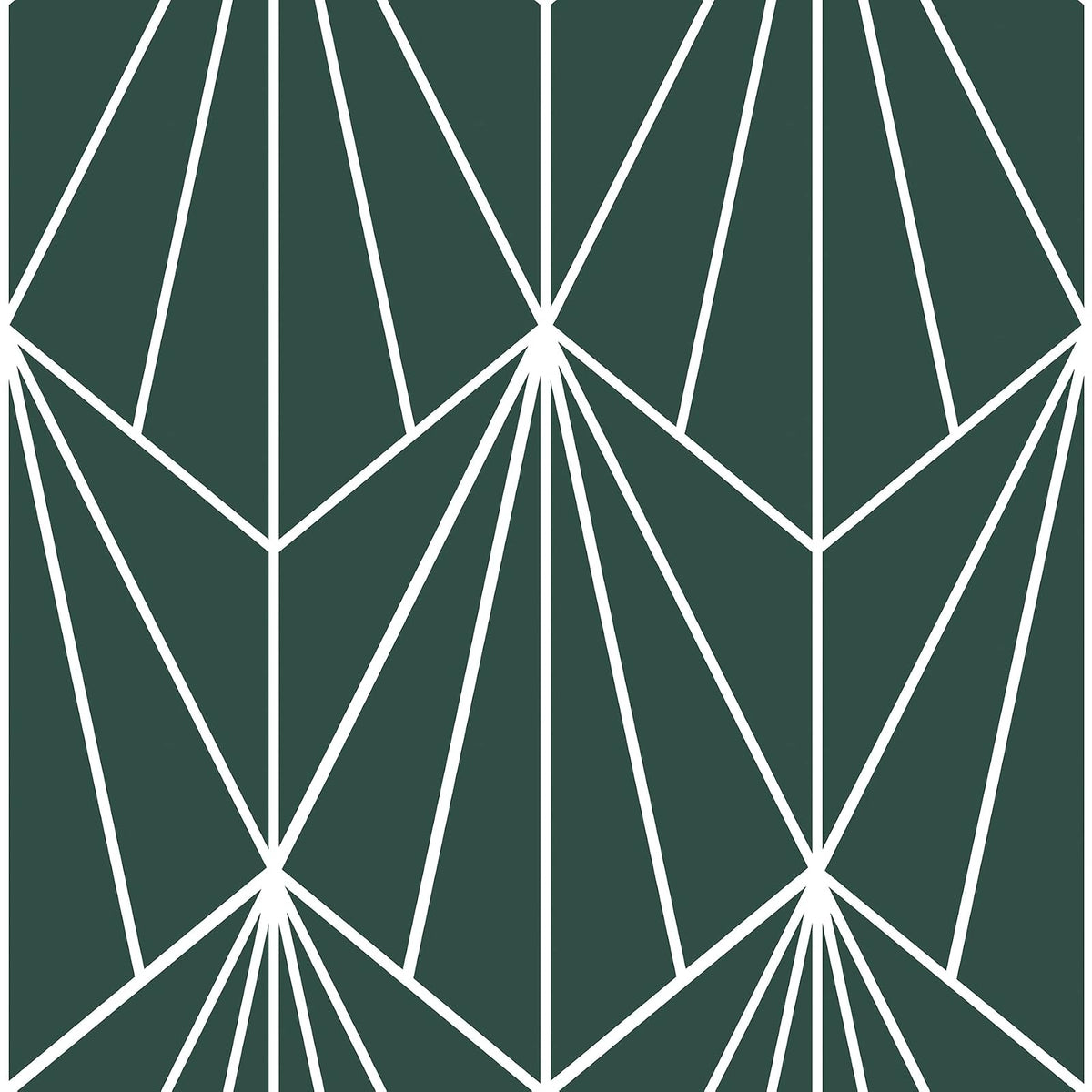 FloorPops FP3926 Beryl Peel & Stick - Azulejos de piso, verde
