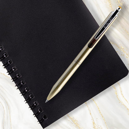 Zebra Elegante Bolígrafo Retráctil De Tinta Gel Sarasa Grand Punto Mediano (0.7 mm) Tinta Negra Cuerpo Blanco.