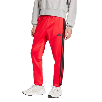 Adidas - Pantalones Deportivos de Tricot de 3 Rayas para Hombre - M - Rubí puro