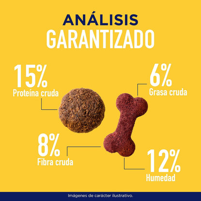 CAMPI, Croquetas para Perro Adulto CanPro MAX, 15% de Proteína, Sabor a Res y Pollo, Alimento con Vitaminas y Minerales, Costal de 20 kg
