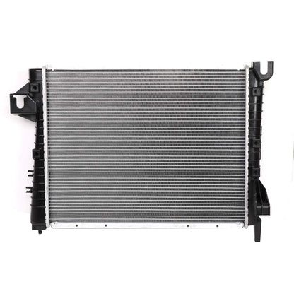 DNA Motoring OEM-RA-2479 Radiador Aluminio Negro/Metálico para Dodge Ram 3.7/4.7/5.7