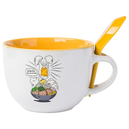 Silver Buffalo Taza Esculpida 3D Sanrio Kuromi 20 oz - Gudetama: La gravedad puede ser cruel - 24 Ounces