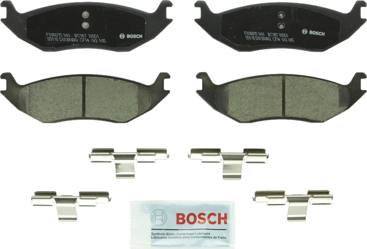 Bosch QuietCast Premium Pastillas de Freno Cerámicas - Posterior - 967 - QuietCast Ceramic