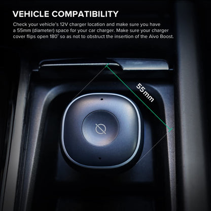 iOttie Aivo Boost - Cargador de Automóvil Integrado en Alexa, USB-C PD/USB-A QC, se Adapta a Dispositivos Apple, Android, Google