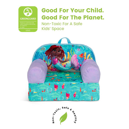 Delta Children Cozee Buddy - Silla abatible para niños de Disney Junior's Ariel-out
