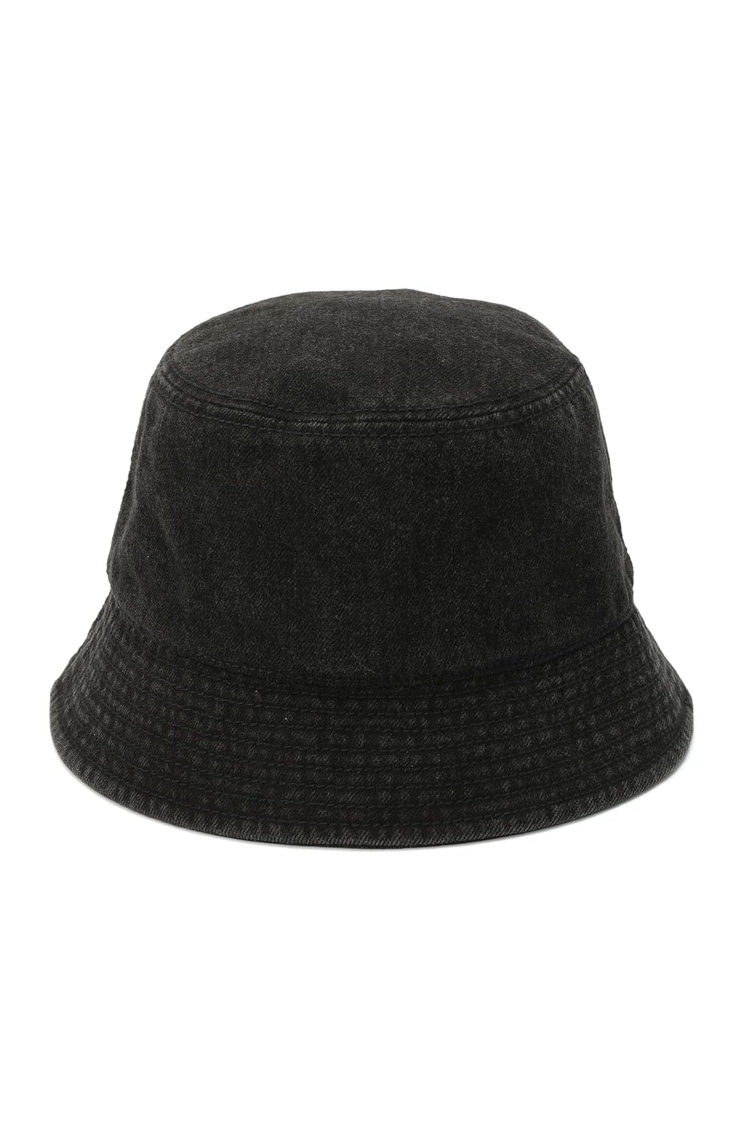 Coach Coach Script Denim Bucket Hat Sombrero de Copa Baja Mujer