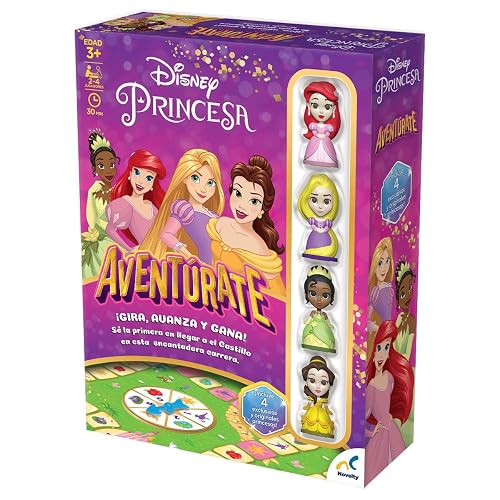 Novelty Corp - Juego de Mesa Aventúrate Princesas Disney