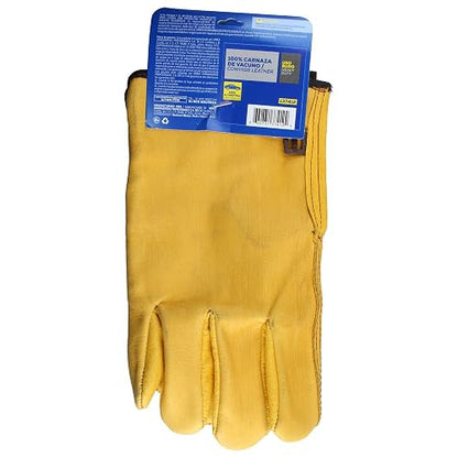 Surtek 137412 Guantes tipo argonero de piel de vacuno con cintillo unitalla