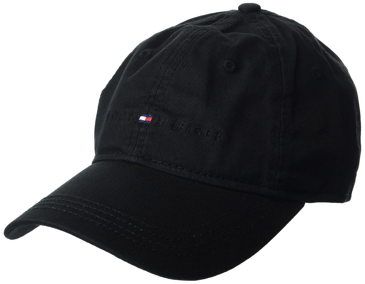 Tommy Hilfiger Gorra de béisbol Ajustable con Logotipo de algodón Gorra de béisbolHombre