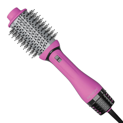 Revlon One-Step Volumizer PLUS Secador y Cepillo Voluminizador Barril Cerámica - Rosa