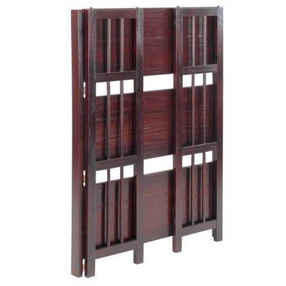 Casual Home - Estantería Plegable con 3 estantes apilable