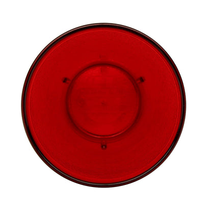 G.E.T. 6616-1-R-EC - Vasos de plástico resistentes para restaurante, 16 onzas, rojo (juego de 4)