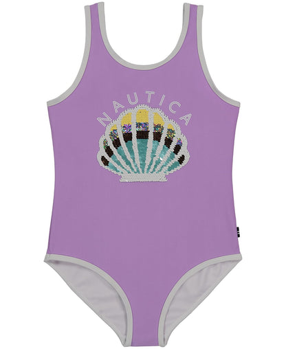 Nautica - Traje de baño Tankini para niñas