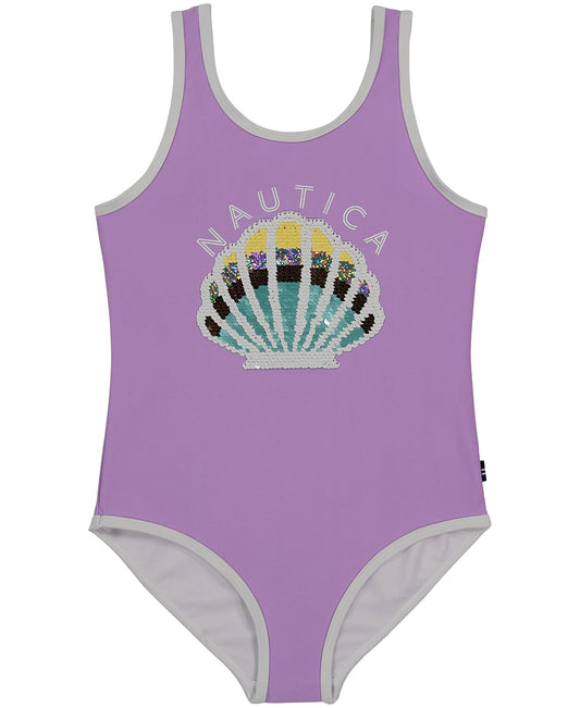 Nautica - Traje de baño Tankini para niñas