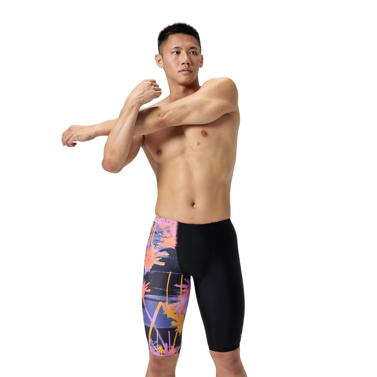 Speedo Club Jammer Eco ProLT Traje de Baño para Hombre - 36 - Ss25 Makaha Palms - Jengibre rojo
