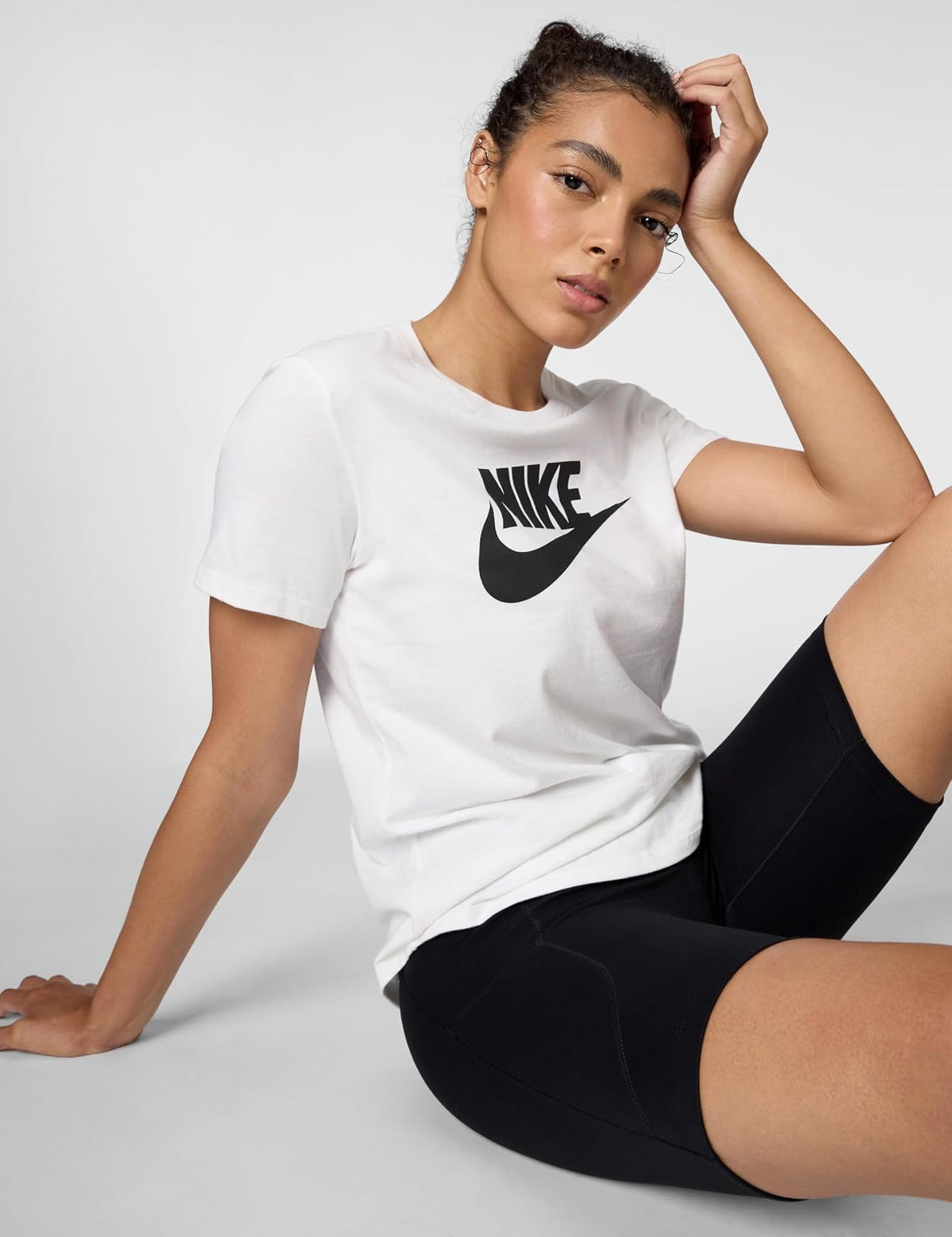 Nike Nike One Bike Shorts mit Taschen und Hohem Bund für Damen (Ca. 20,5 Cm) Pantalones Cortos Mujer