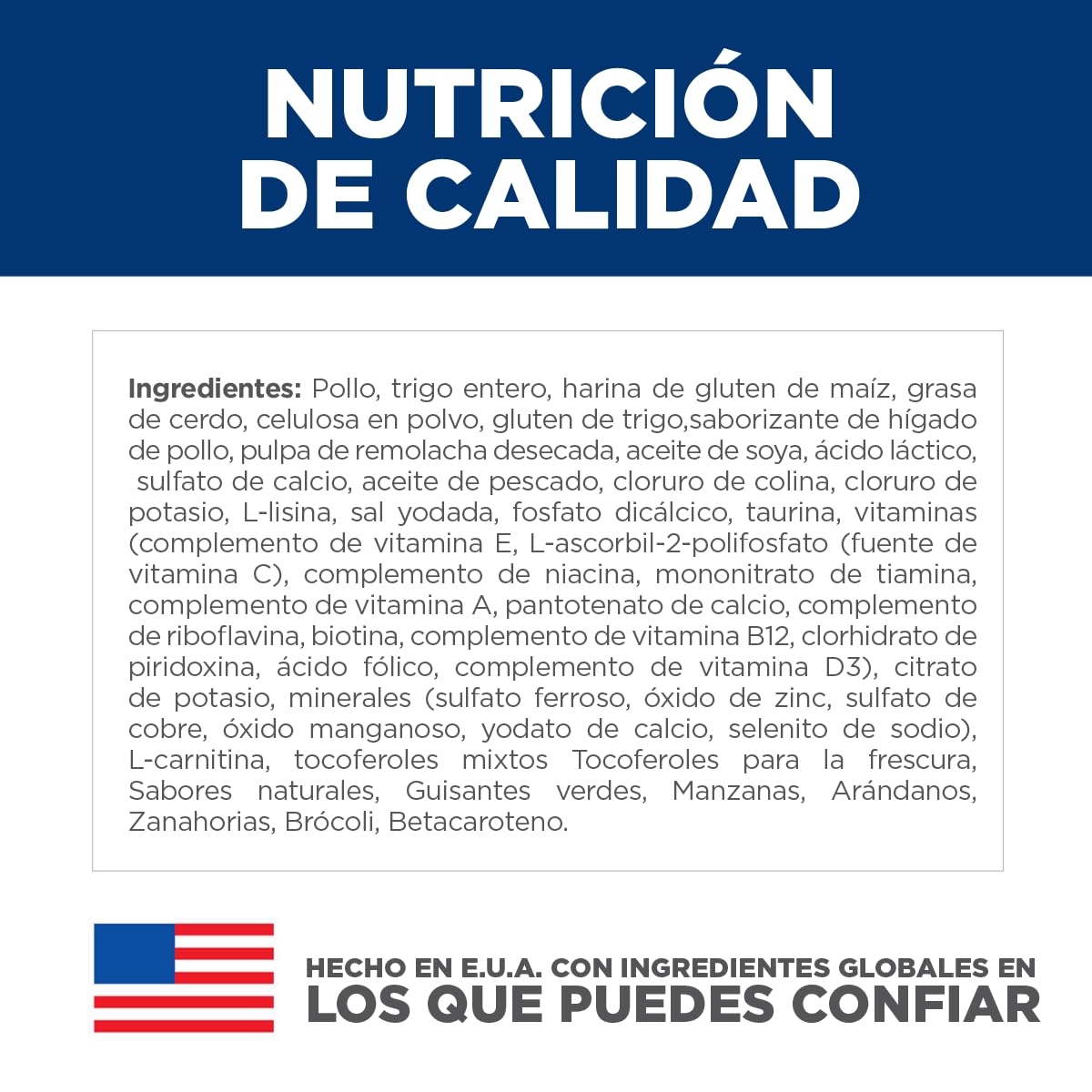 Hill's Science Diet Hairball Croquetas para Gato Adulto Sabor Pollo 3.1Kg | Croquetas Hill's para gato, pollo real, control de bolas de pelo, piel y pelaje sanos, fibra natural