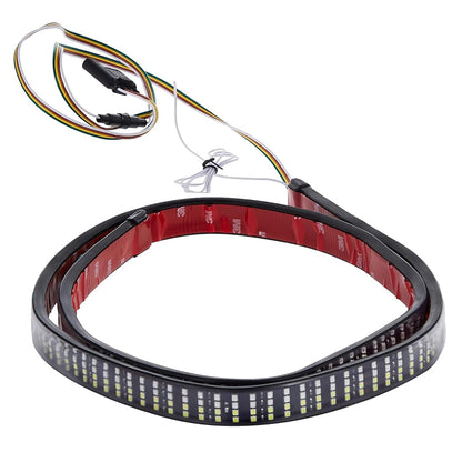 Rough Country 78860 Tira de Luces LED de Cuatro Filas para Portón Trasero 60 Pulgadas Negro