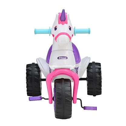 Triciclo, Prinsel, Racer Unicornio, Blanco, De 2 a 6 Años