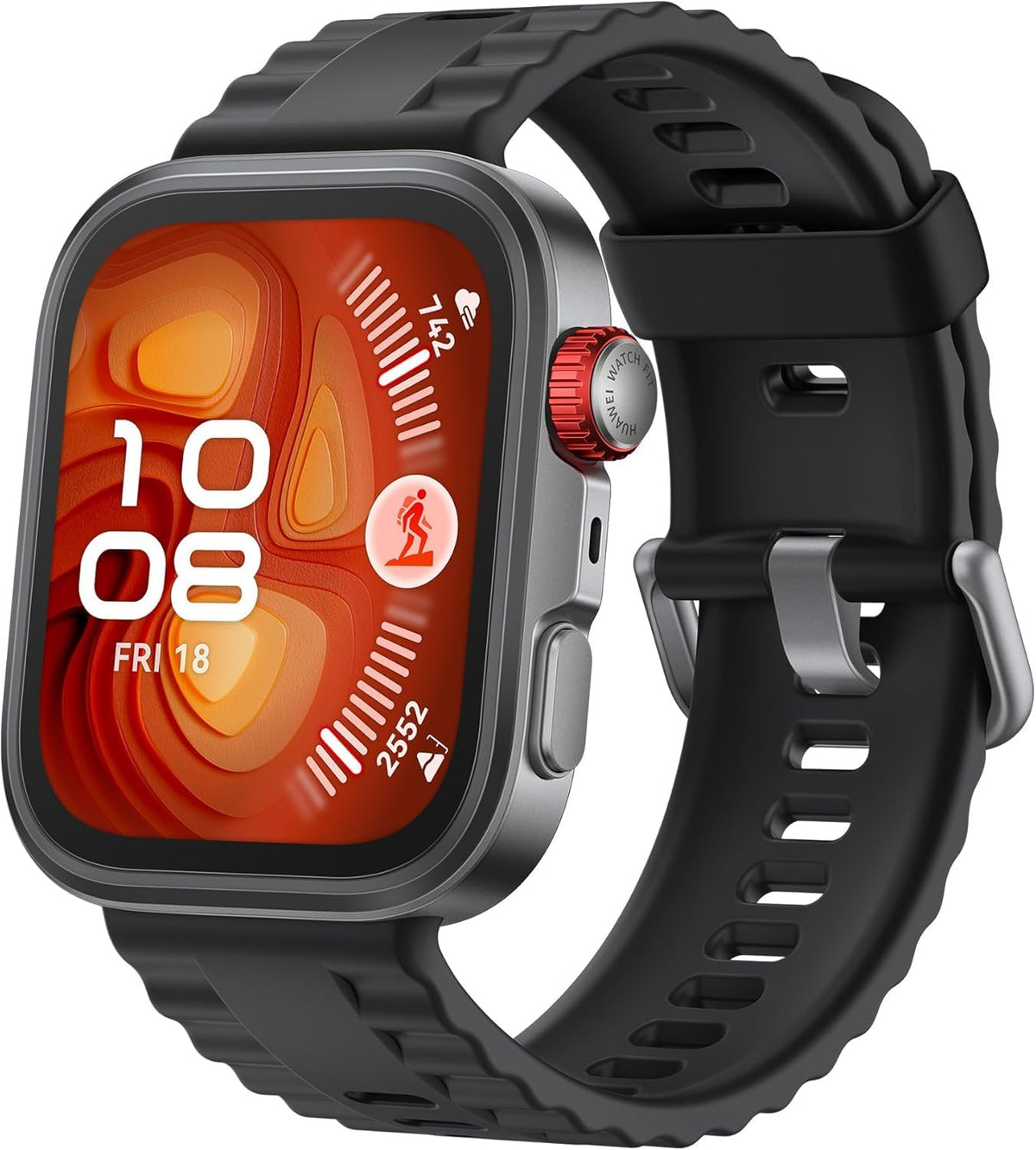 Huawei Watch Fit 4 Pro Smartwatch con GPS, Pantalla de Zafiro 1.82" - Negro