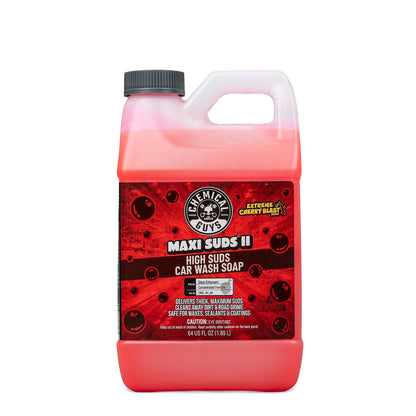 Chemical Guys Maxi-Suds II Jabón Espumoso para Lavado de Autos - 64 fl. OZ - Esencia de cereza