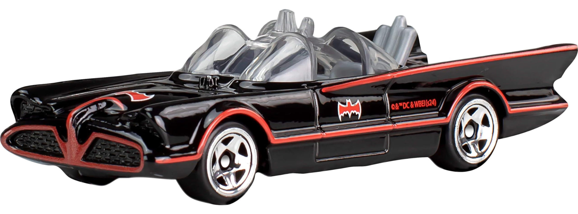 Hot Wheels - Coches de Juguete fundidos a Escala 1:64, Juego de 5 vehículos Batman 85 Aniversario con 5 réplicas Diferentes de Batmobile en Embalaje conmemorativo