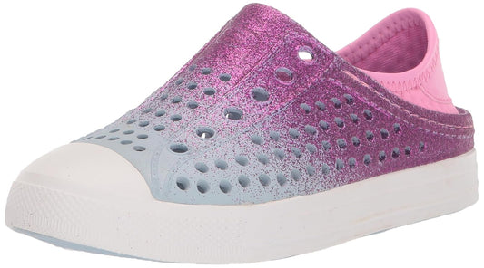 Skechers Foamies Guzman Steps - Zapato de Agua Glitterland Zapatillas para Niñas