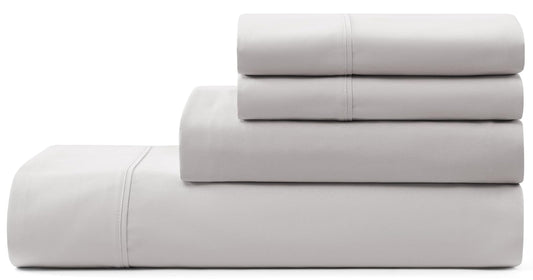 UGG - Juego de sábanas Queen de 4 Piezas de Lujo con Bolsillos Profundos y 2 Fundas de Almohada, hipoalergénicas, Lavables a máquina, Suave, Ligero, para recámara, Queen, Gris Piedra (Hedi)