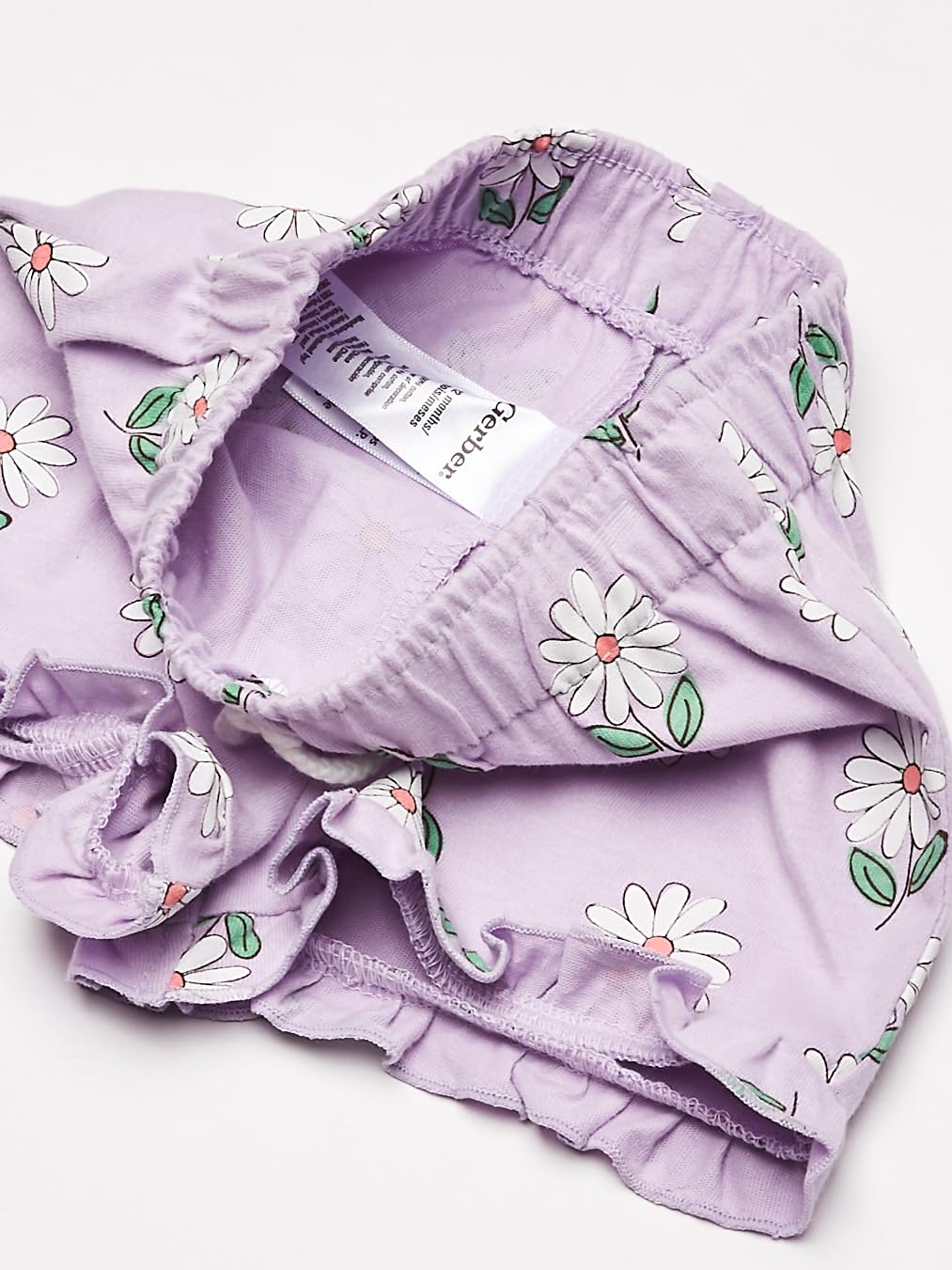 Gerber Basicos Estampado Pantalones Cortos para Niñas