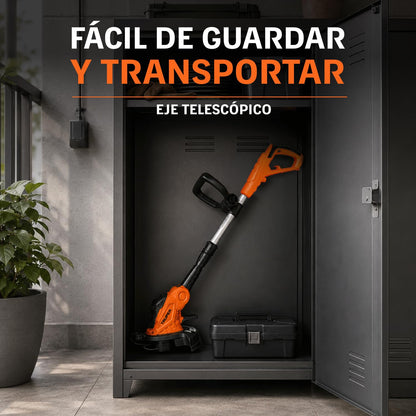 TRUPER DES-550, Desbrozadora eléctrica 550 W Mango D, 13" de Corte