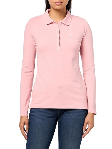 Nautica - Polo de Manga Larga para Mujer