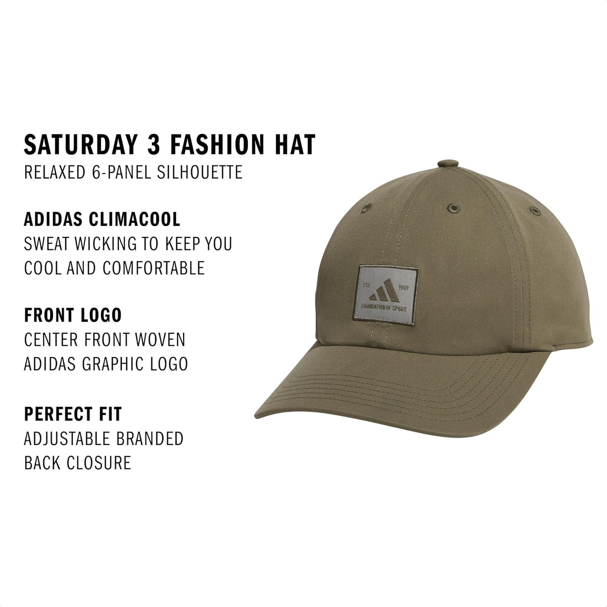 Adidas Saturday 3 Fashion Hat Gorro/Sombrero Mujer