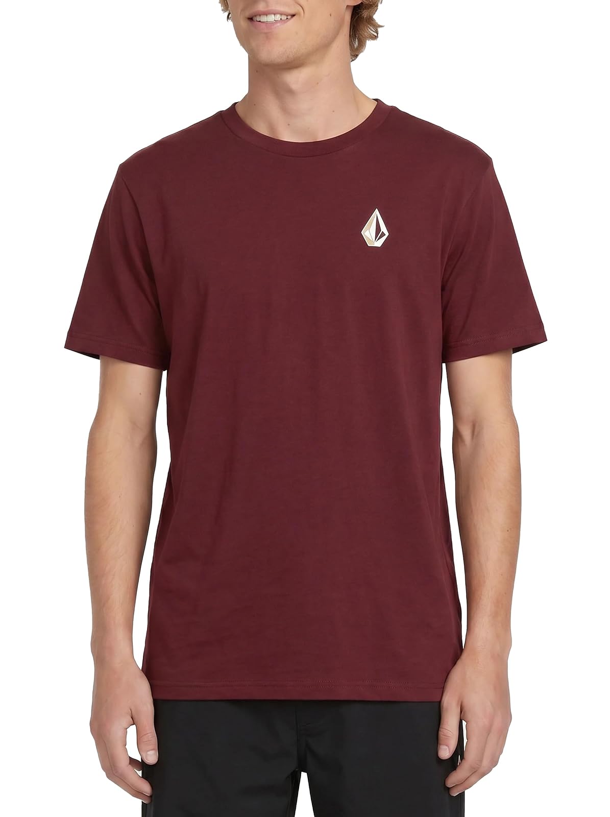 Volcom Playera de Manga Corta Blaquedout Camiseta para Hombre - port - G