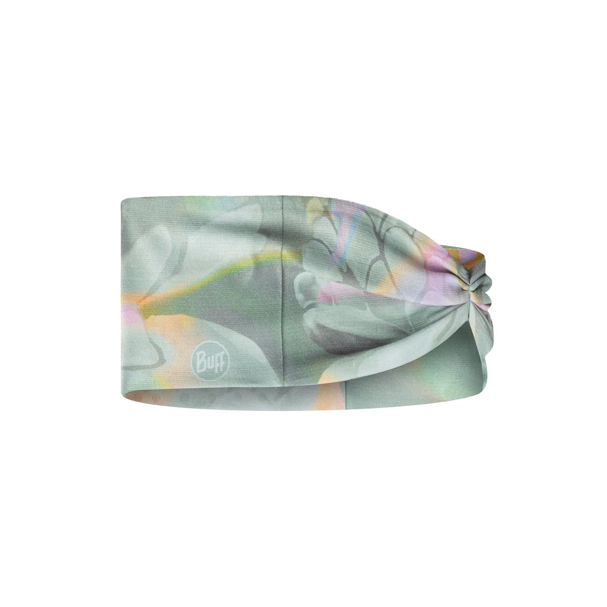 BUFF CoolNet - Diadema de elipse UV, protección solar UPF 50, transpirable, envoltura de cabello refrescante, versátil, de secado rápido, verde Esmerald Seagrove, talla adulta