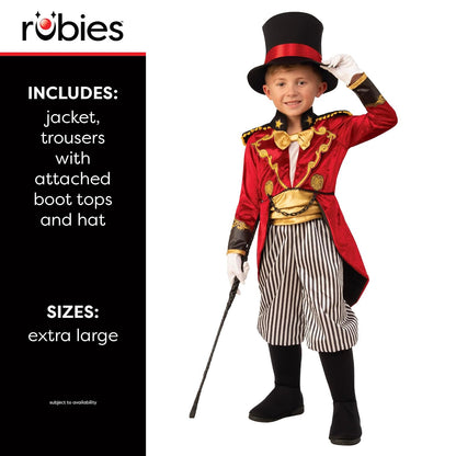Rubie'S Opus Collection Ringmaster - Disfraz Infantil (Talla L)