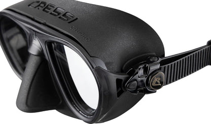 Cressi - Máscara de Buceo para Adultos, Tope de Niebla, bajo Volumen, Vista Amplia, Calibre: Fabricada en Italia