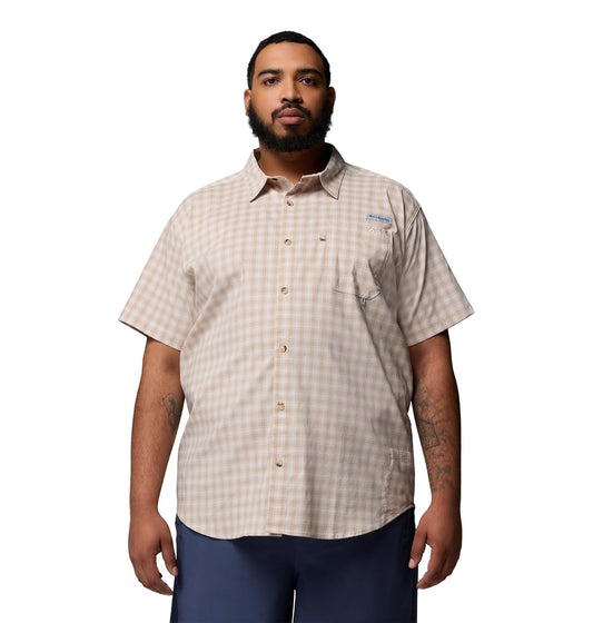 Columbia PFG Harbor Peak - Camisa de Manga Corta para Hombre