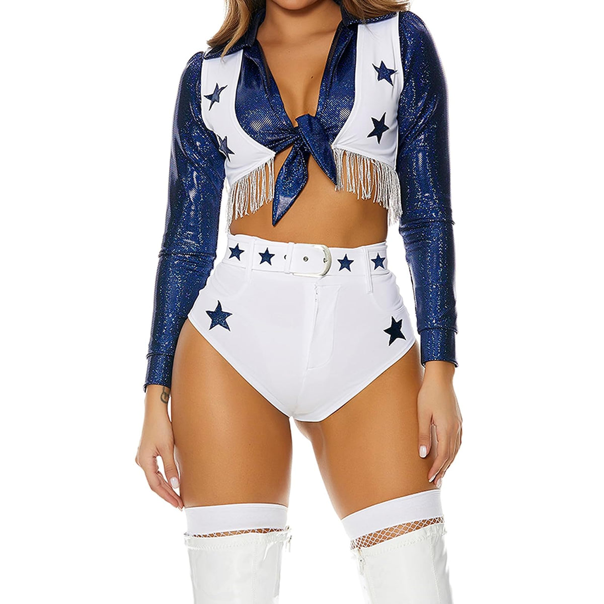 Forplay womens Seeing Stars Cheerleader Costume