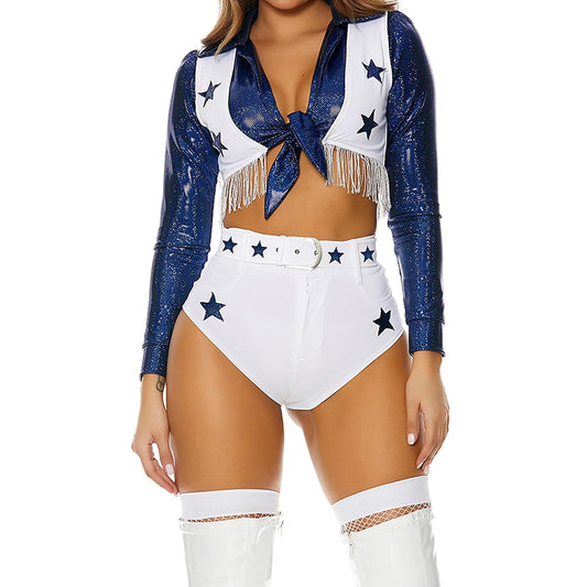 Forplay womens Seeing Stars Cheerleader Costume