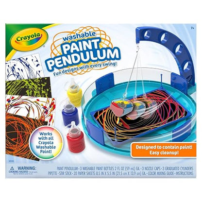 Crayola Péndulo de Pintura 30 Piezas Kit Lavable Artes Manualidades