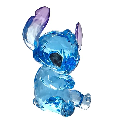 Enesco Facets Disney Lilo and Stitch Figura de 3.5 Pulgadas, Azul