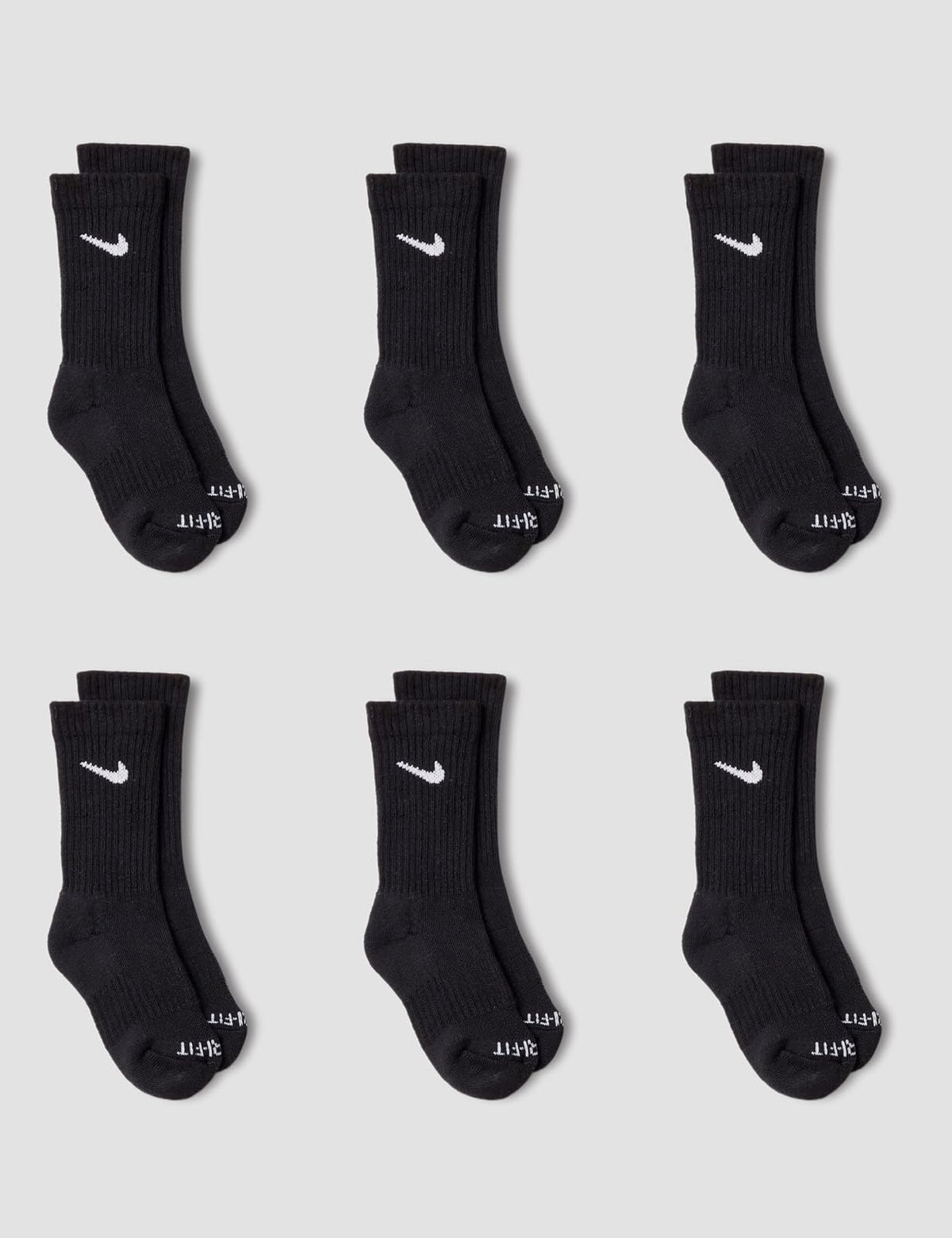 Nike - Calcetines de rendimiento para niños (6 unidades)