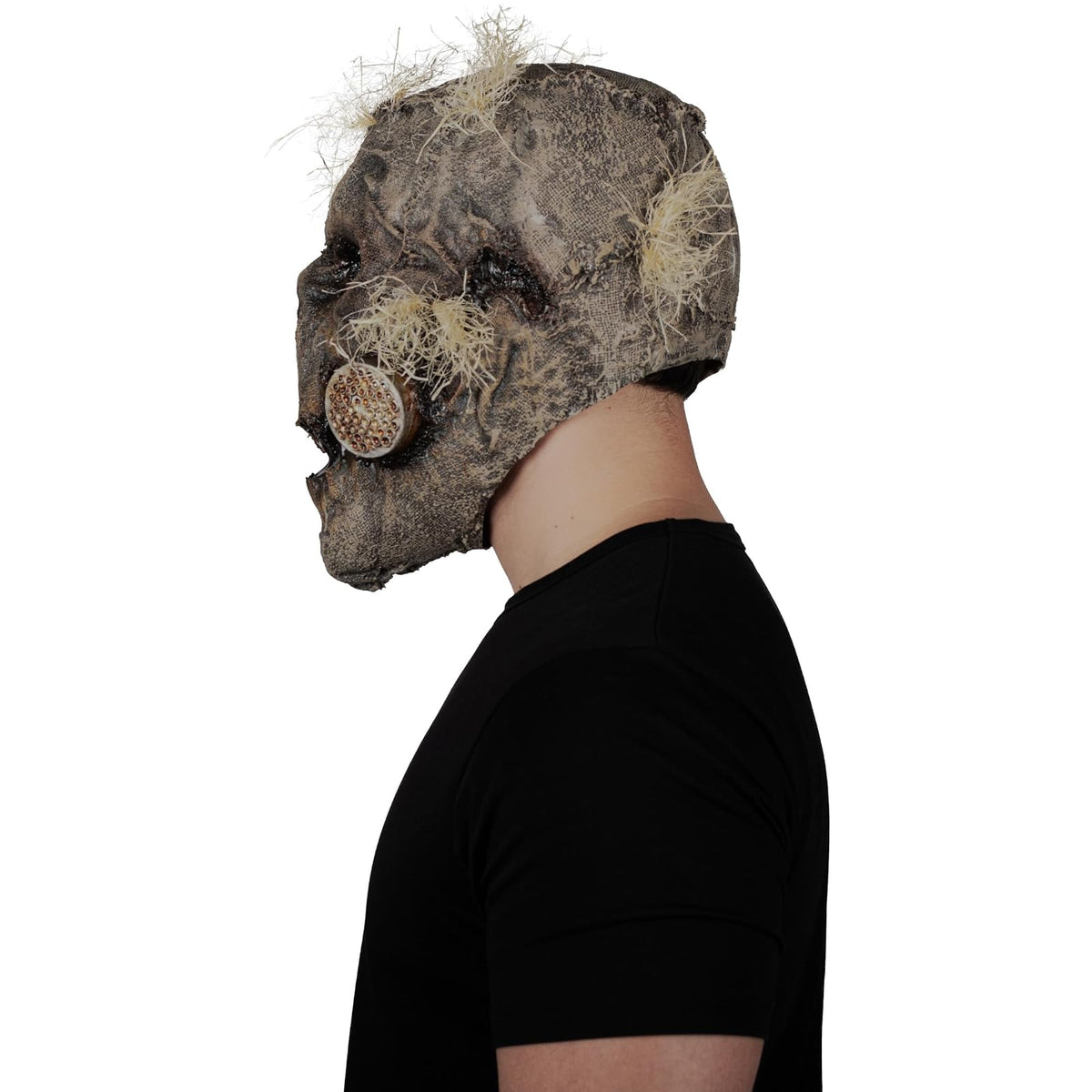 Ghoulish Productions Máscara De Látex Soul Harvester, Accesorio Látex Cosplay Alma Espantapájaros, Disfraz Aterrador para Halloween y Fiestas Temáticas, Cosplay Monstruos Clásicos, Diseño Artesanal