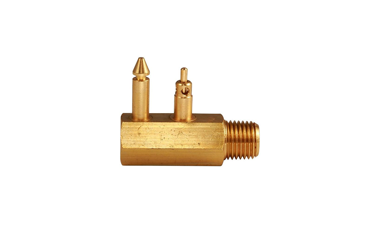 attwood Brass Quick-Connect Tank Fitting 1/4-Inch NPT Male Thread for Johnson/Evinrude/OMC