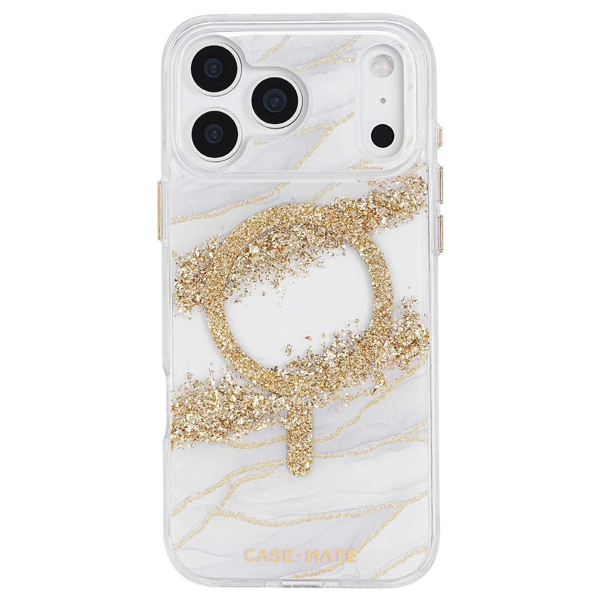 Case-Mate Funda para iPhone 17 Pro Max con Diseño Floral y MagSafe - Granito de quilates