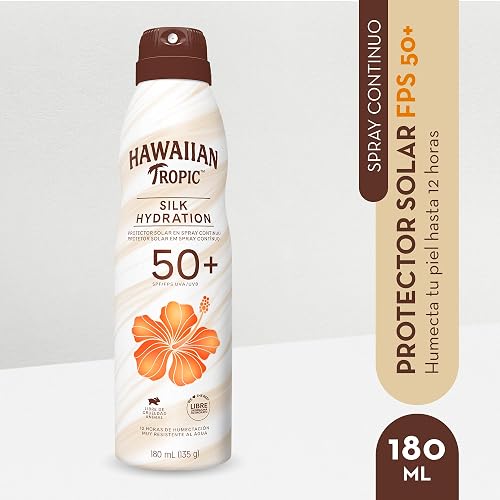 Hawaiian Tropic Silk Protector Solar en Spray 50+ FPS 180ml